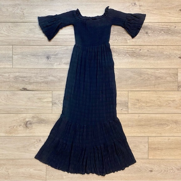 Lost + Wander‎ | Aria | Smocked Maxi Dress Whimsigoth - Picture 2 of 16